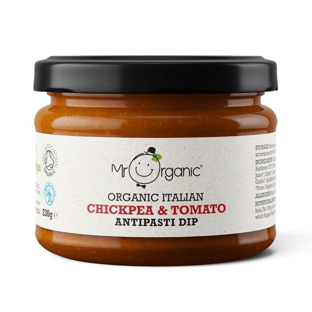 Mr Organic Chickpea & Tomato Antipasti Dip 230g