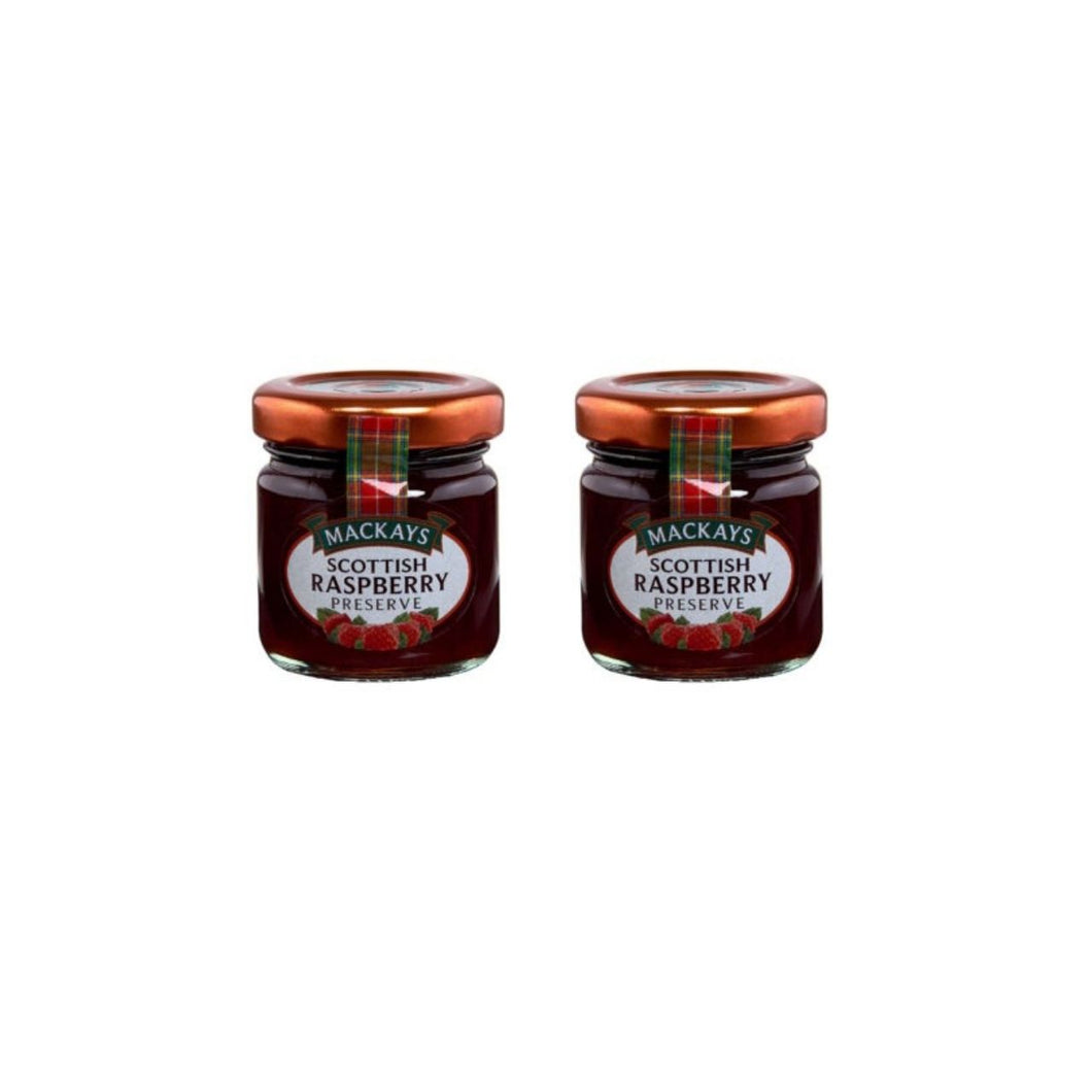 Mackays Mini Raspberry Mini Jar 42g, Pack of 2