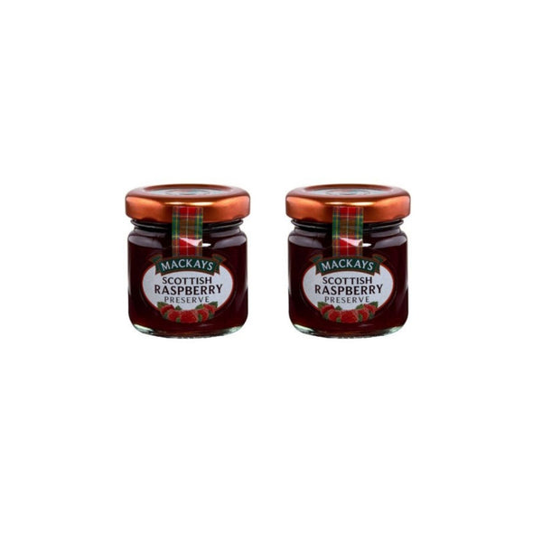 Mackays Mini Raspberry Mini Jar 42g, Pack of 2