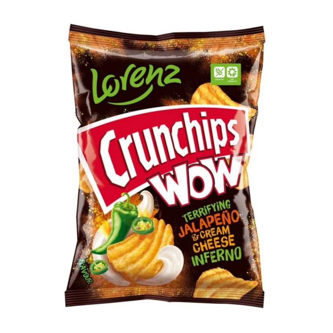 Lorenz Crunchips WOW Jalapeno & Cream Cheese 110g
