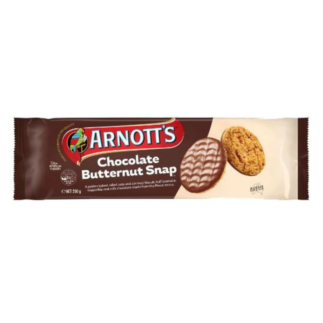 Arnotts Chocolate Butternut Snap (200g)