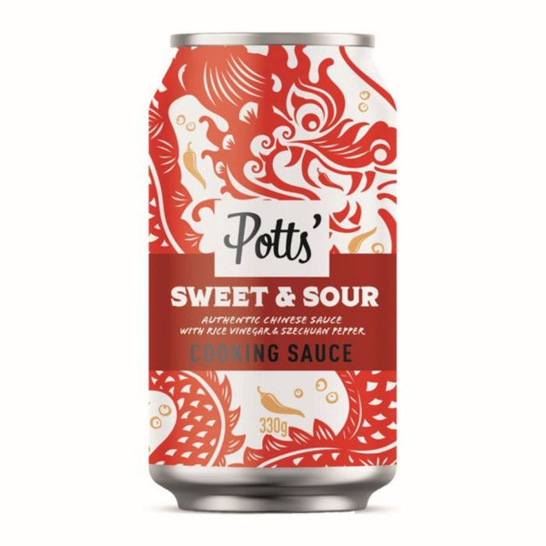 Potts Sweet & Sour Cooking Sauce Can 330g
