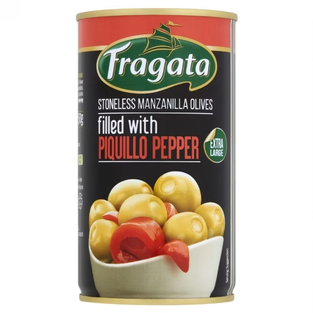 Fragata Stoneless Manzanilla Olives filled with Piquillo Pepper 350g
