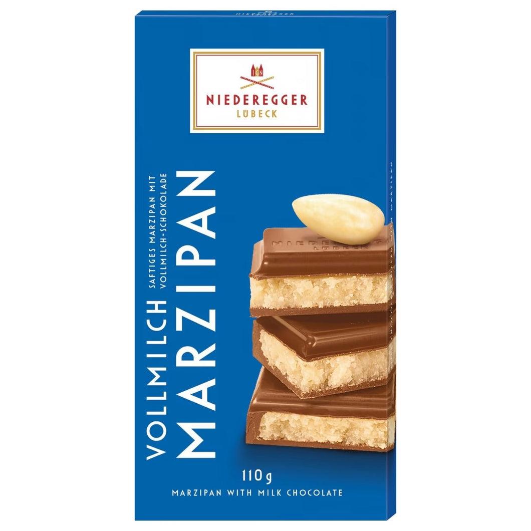 Niederegger Marzipan Milk Chocolate Bar 110g