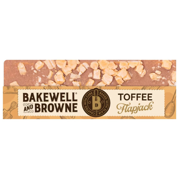 Bakewell And Browne Toffee Topped Flapjack 80g