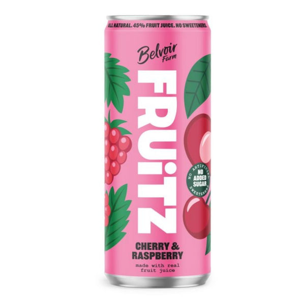 Belvoir Fruitz Cherry & Raspberry 330ml