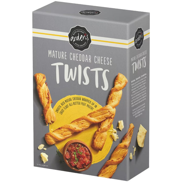 Arden's Twists - Mature Cheddar Cheese 125g