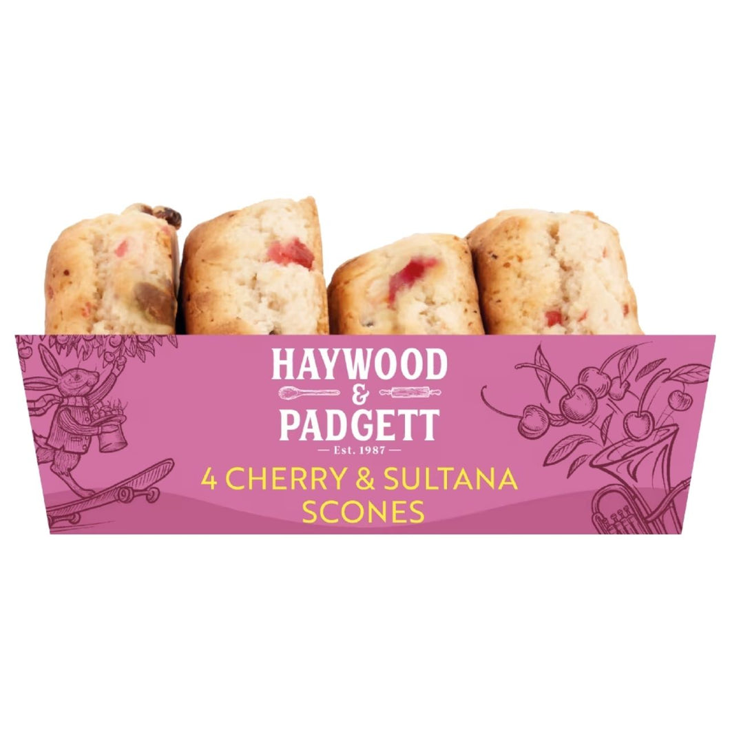Haywood & Padgett 4 Cherry & Sultana Scones