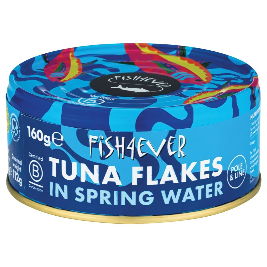 Fish 4 Ever Azores Tuna Flakes in Spring Water 160g