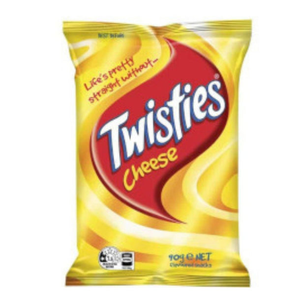 Twisties Cheese Larger Bag 90g
