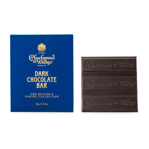 Charbonnel et Walker Dark Chocolate Butler Bar 80g