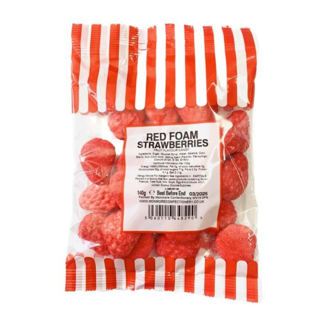 Monmore Red Foam Strawberries  140g