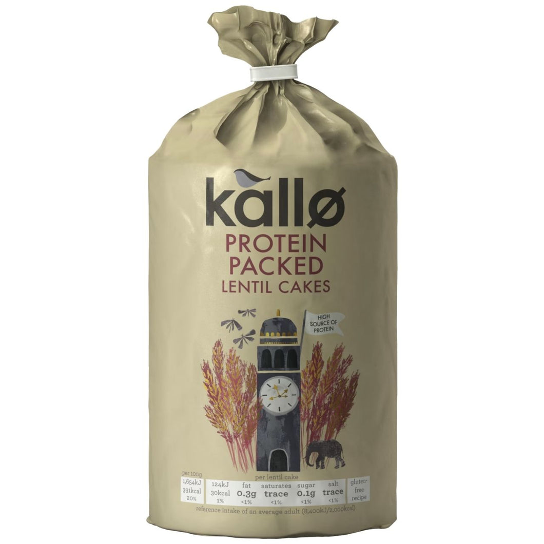 Kallo Protein Packed Lentil Cakes 100g