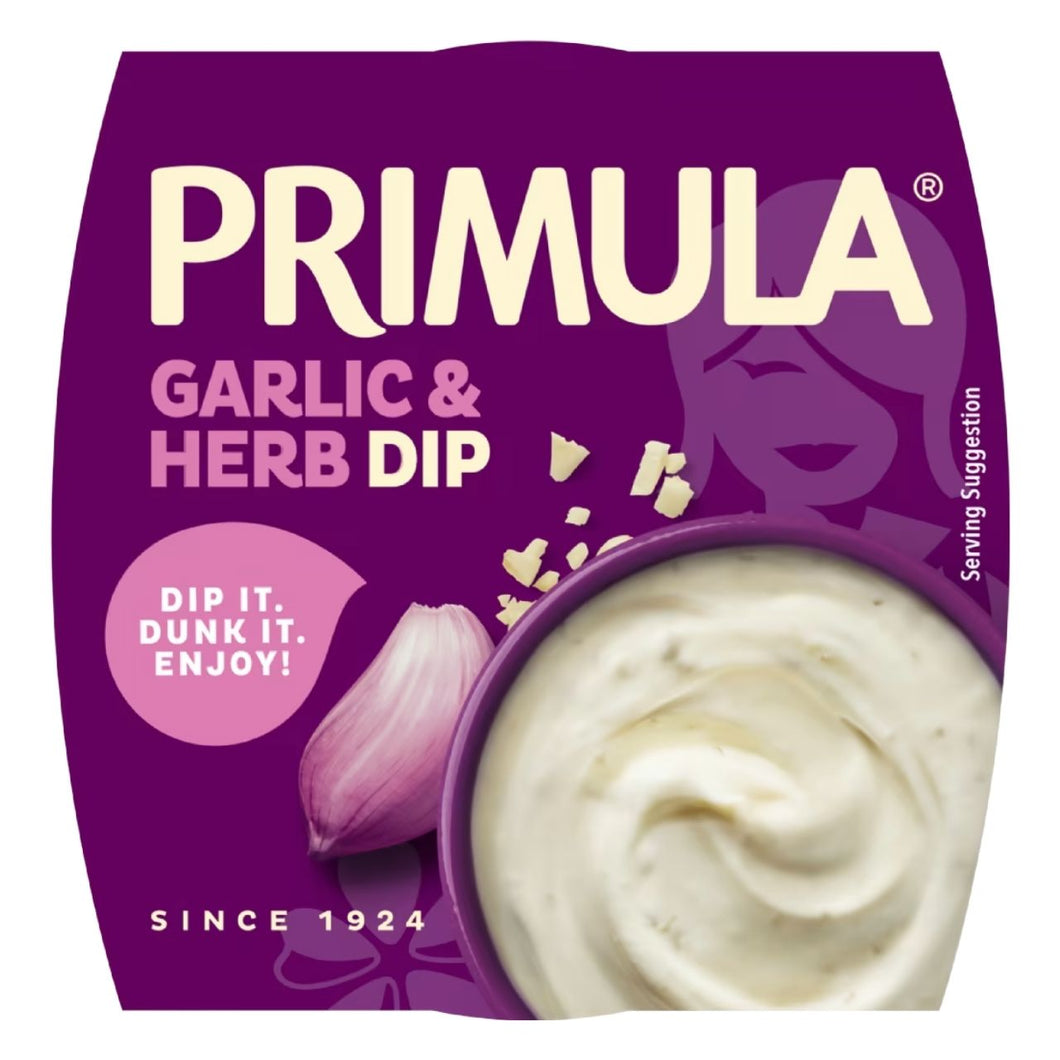Primula Garlic & Herb Dip 150g
