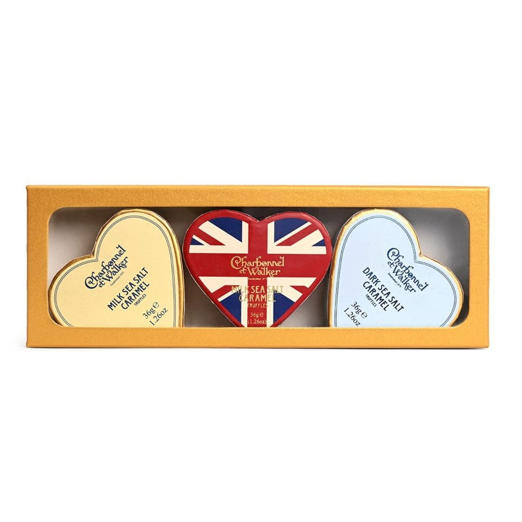 Charbonnel et Walker Mini Heart Trio Gift Set