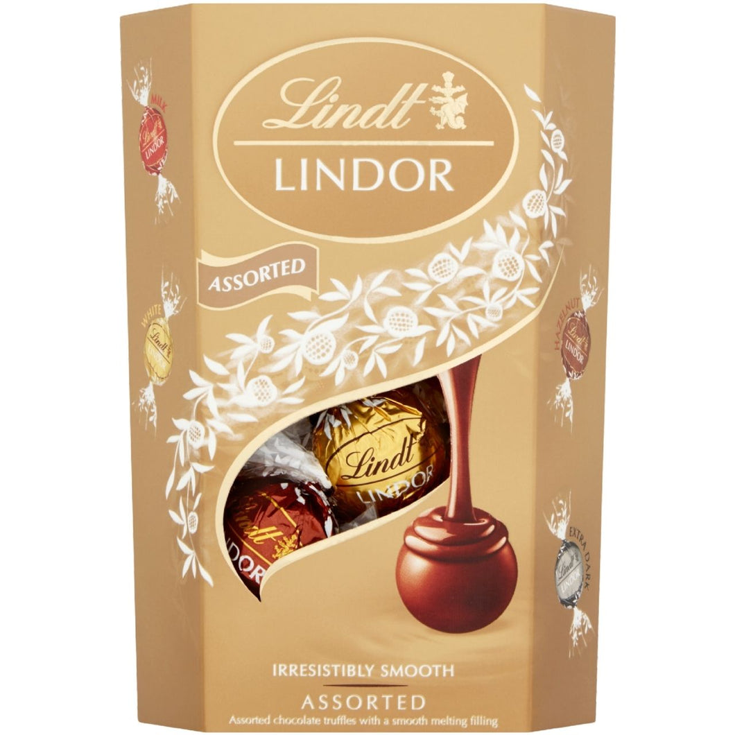 Lindt Lindor Assorted Cornet 200g