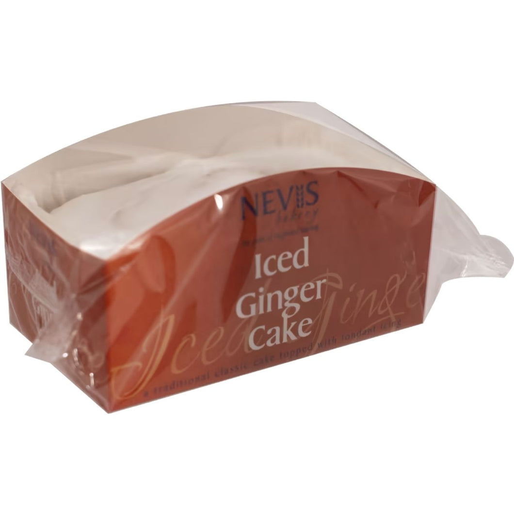 Nevis Bakery Iced Ginger Cake 400g
