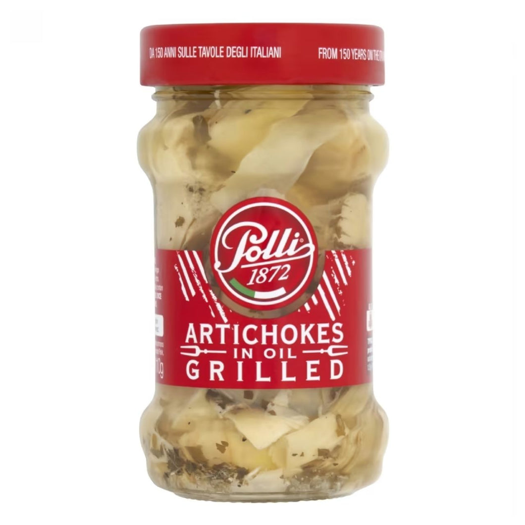 Polli Grilled Artichokes in Oil 185g
