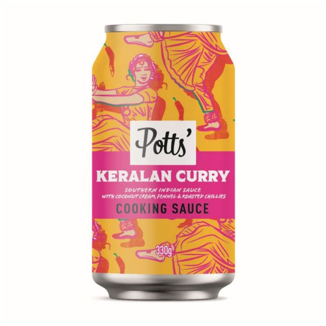 Potts Keralan Curry Cooking Sauce Can 330g