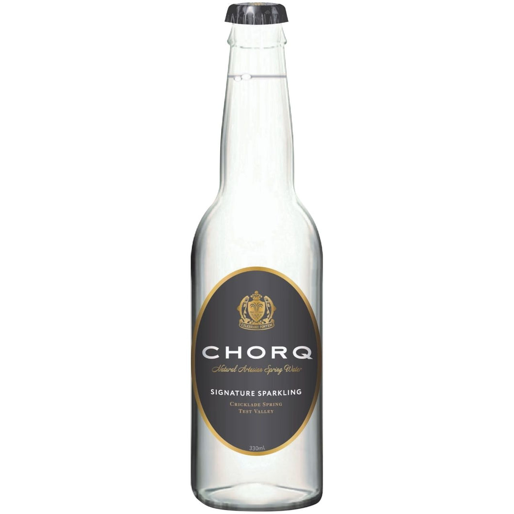 Chorq Natural Artesian Spring Water - Signature Sparkling Bottle 330ml