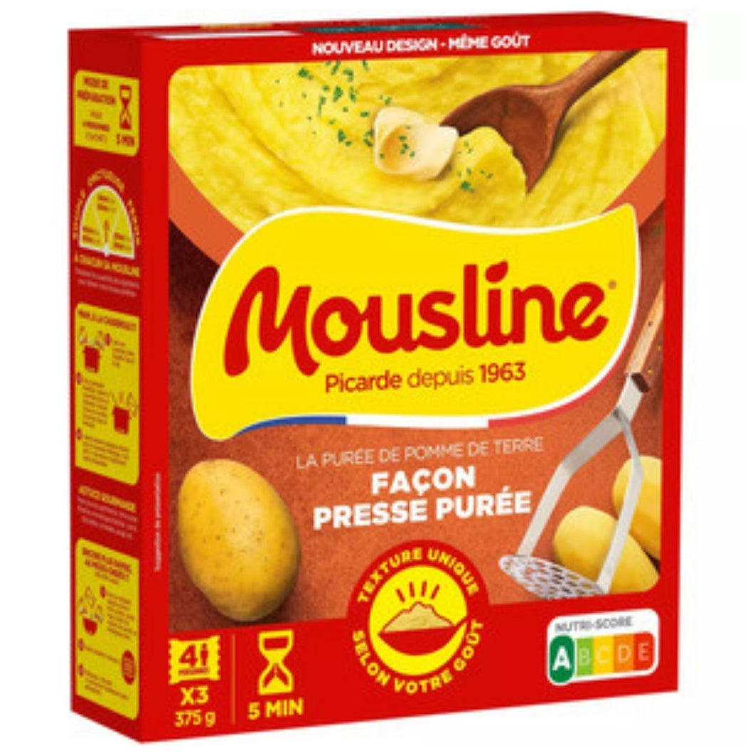Maggi Mousline Instant Old Style Mashed Potato "Presse Purée" 375g