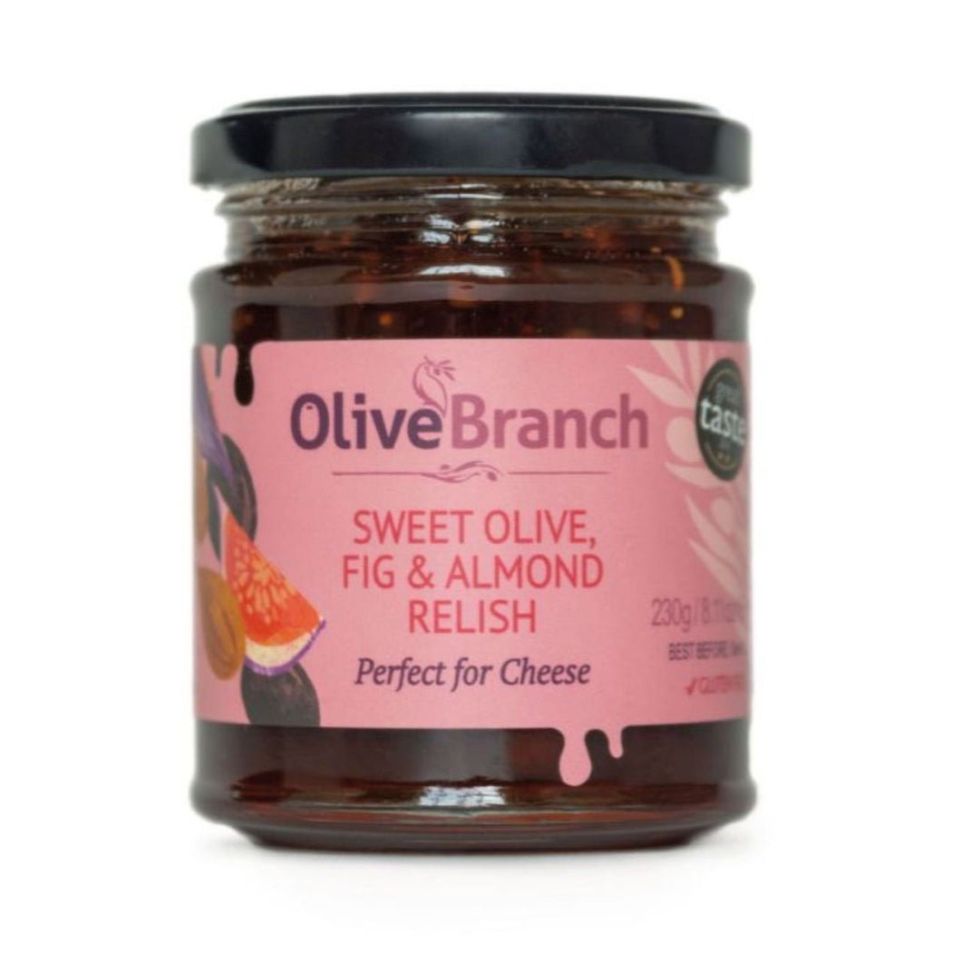 Olive Branch Sweet Olive, Fig & Almond Relish 230g