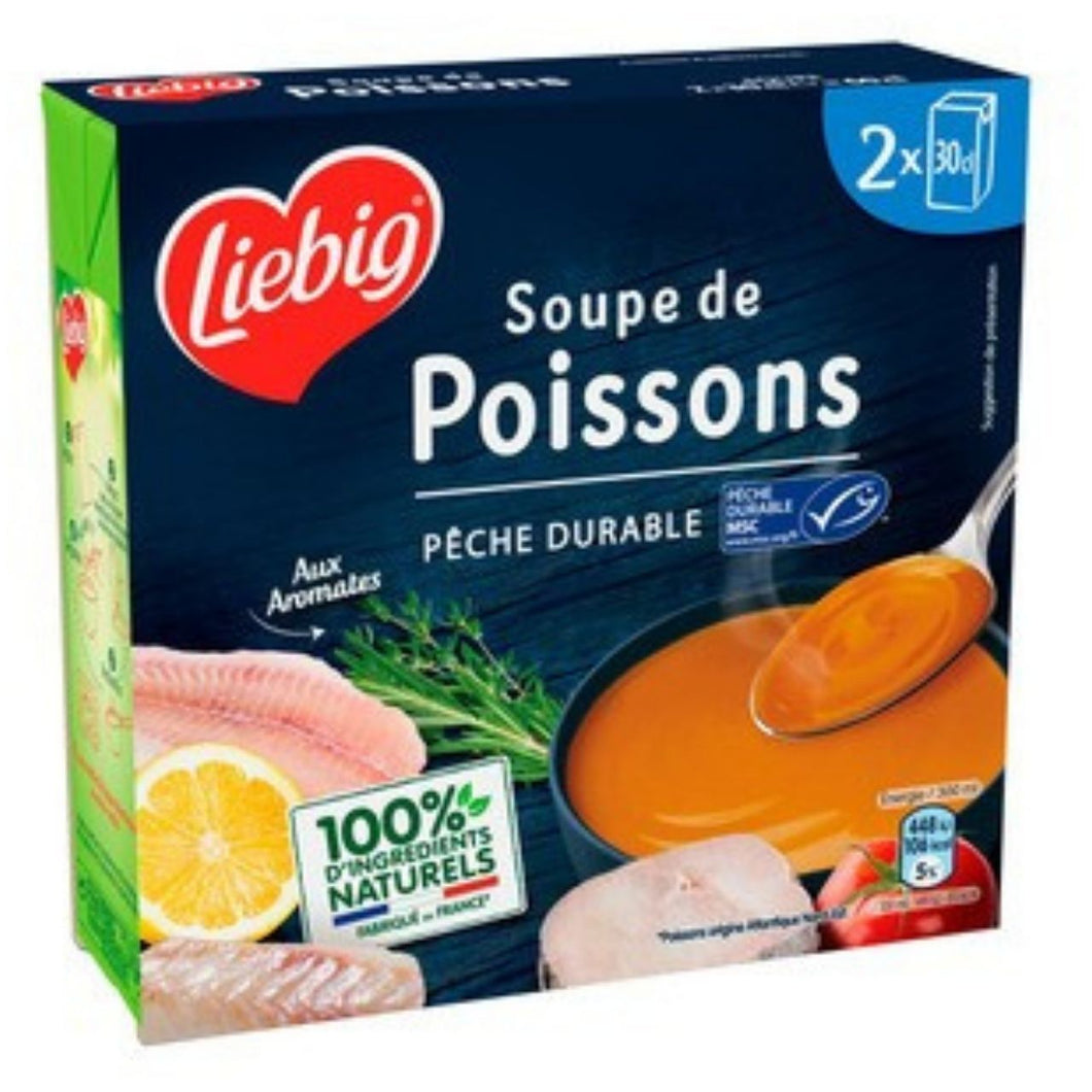Liebig Fish Soup Mediterranean Style 2x30cl