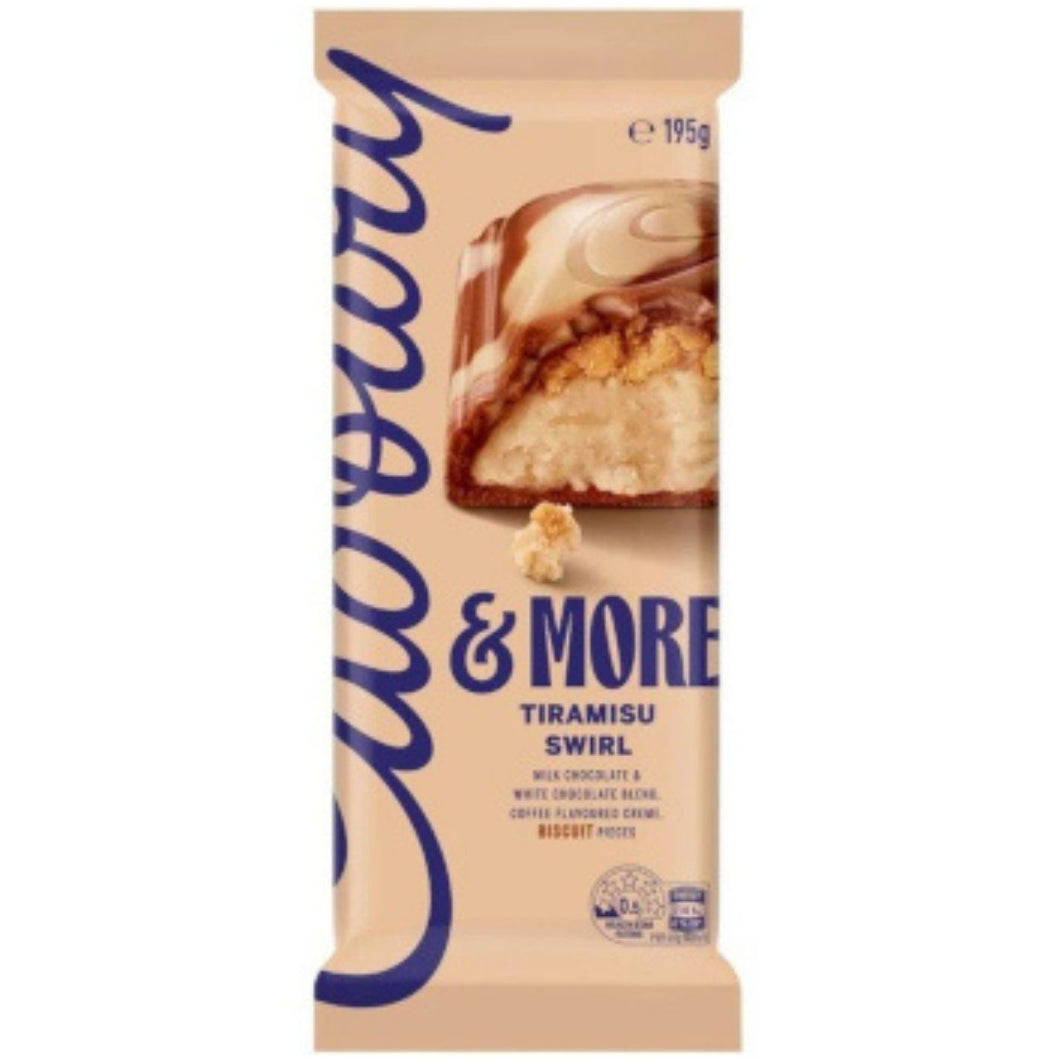 Cadbury & More Tiramisu Swirl  195g