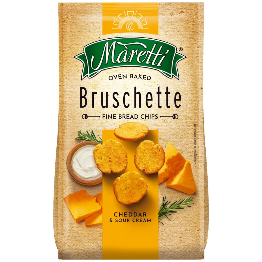 Maretti Bruschette - Cheddar & Sour Cream 70g