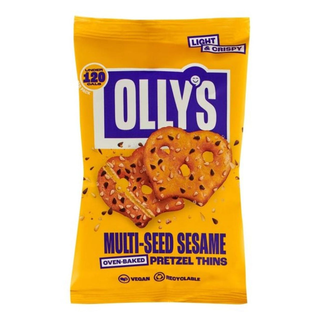 Olly's Multiseed Sesame Pretzel Thins 35g