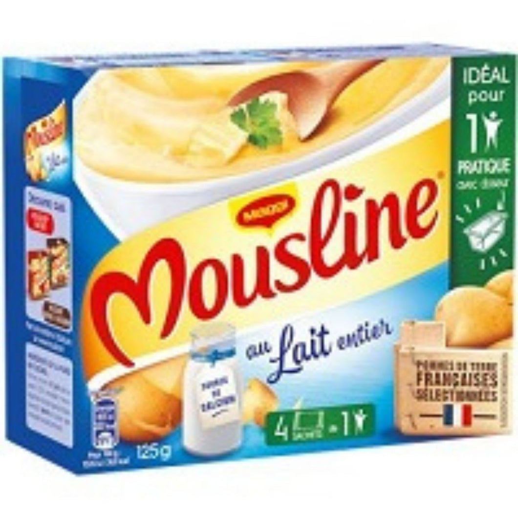 Maggi Mousline Instant Mashed Potato With Whole Milk 125g
