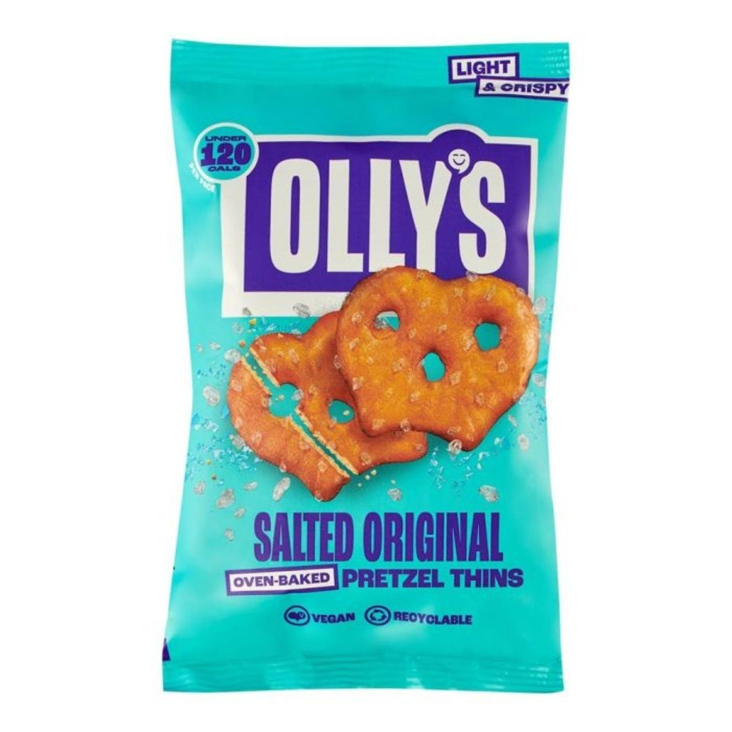 Olly's Salted Pretzel Thins 35g