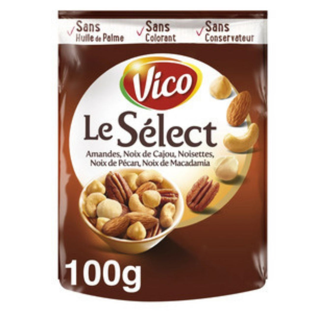 Vico Le Select (Almonds, Hazelnuts, Macadamia nuts, Pecans and Cashews) 100g