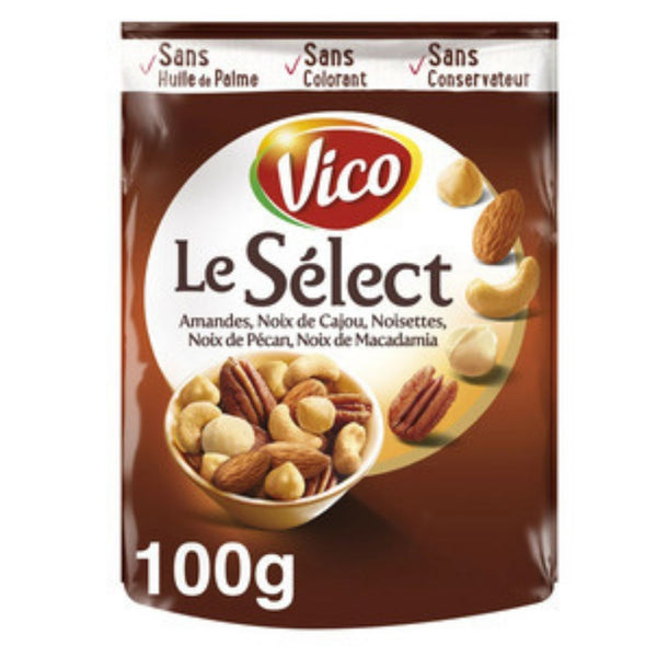 Vico Le Select (Almonds, Hazelnuts, Macadamia nuts, Pecans and Cashews) 100g