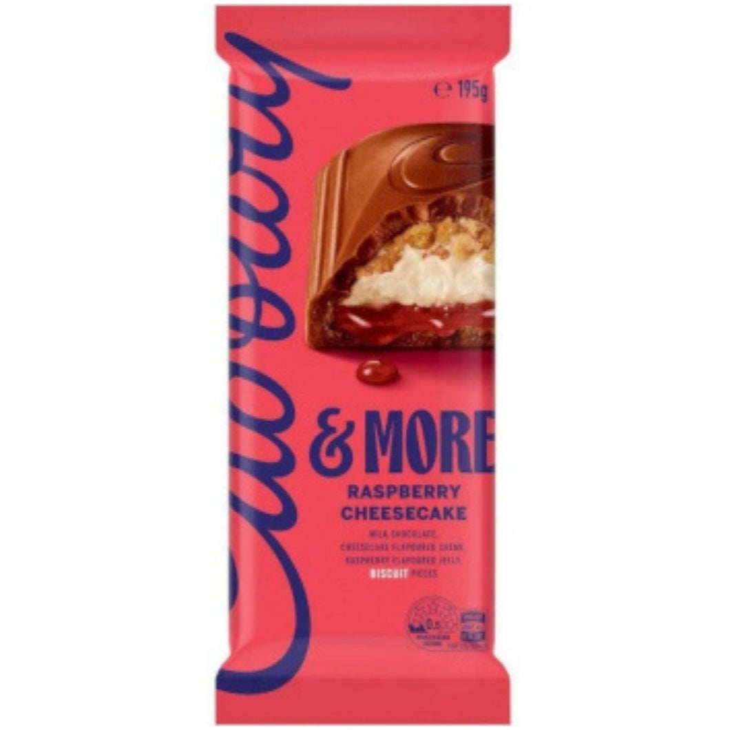 Cadbury & More Raspberry Cheesecake 195g