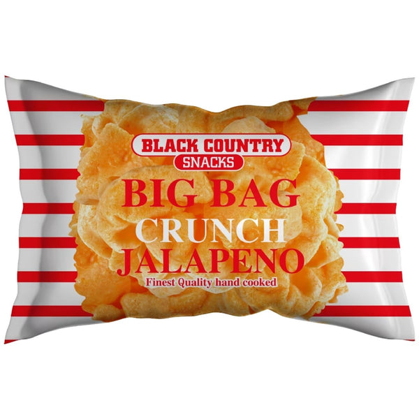 Black Country Snacks Big Bag Pork Crunch - Jalapeno 80g