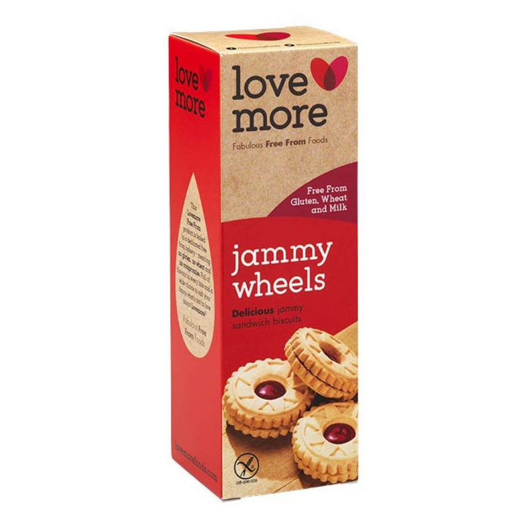 Lovemore Jammy Wheels Biscuits 120g