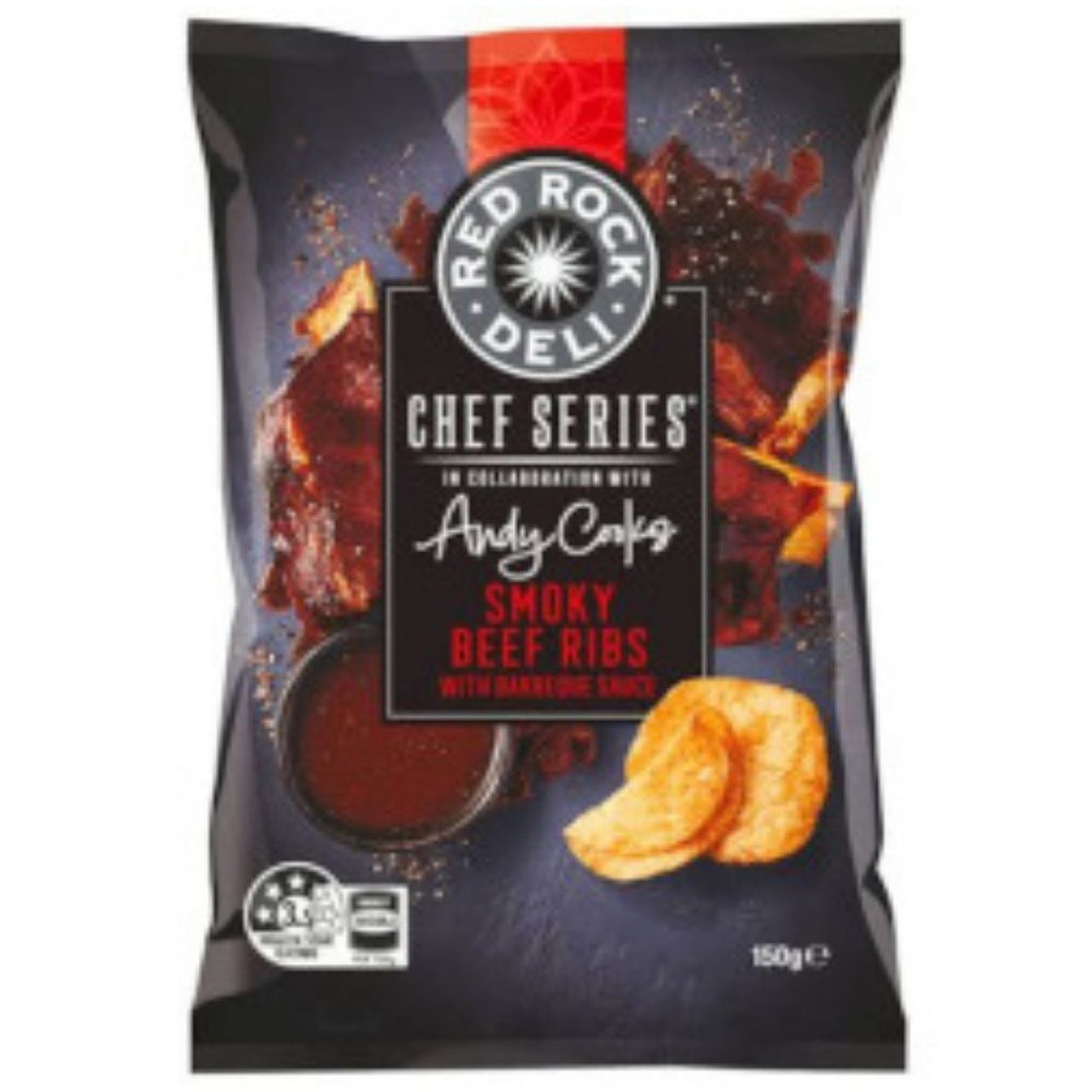 Red Rock Deli Smoky Beef Ribs with Barbeque Sauce (150g)