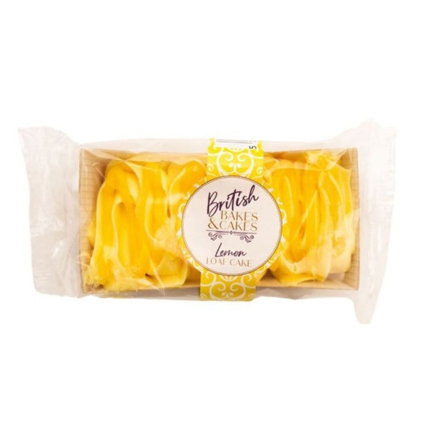 British Bakes & Cakes Iced Lemon Loaf Cake 290g