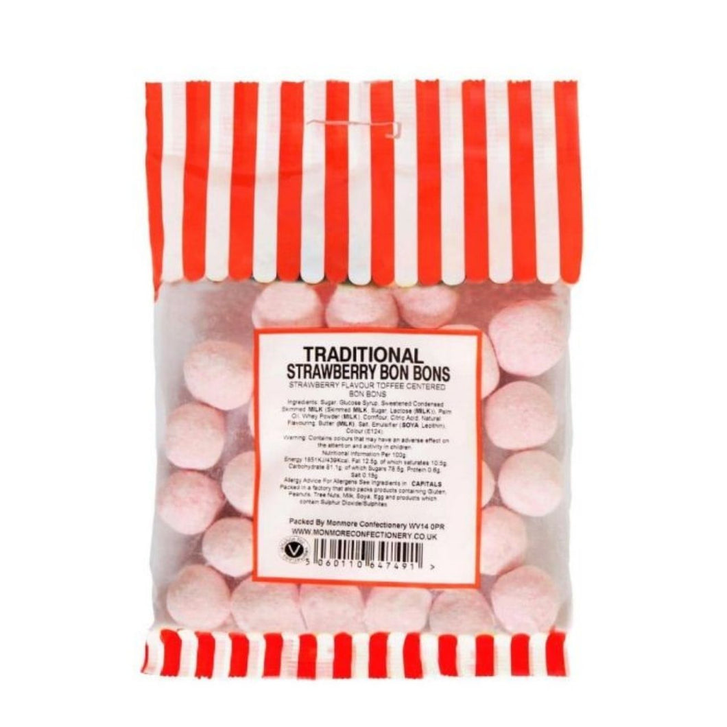 Monmore Strawberry Bon Bons 140g