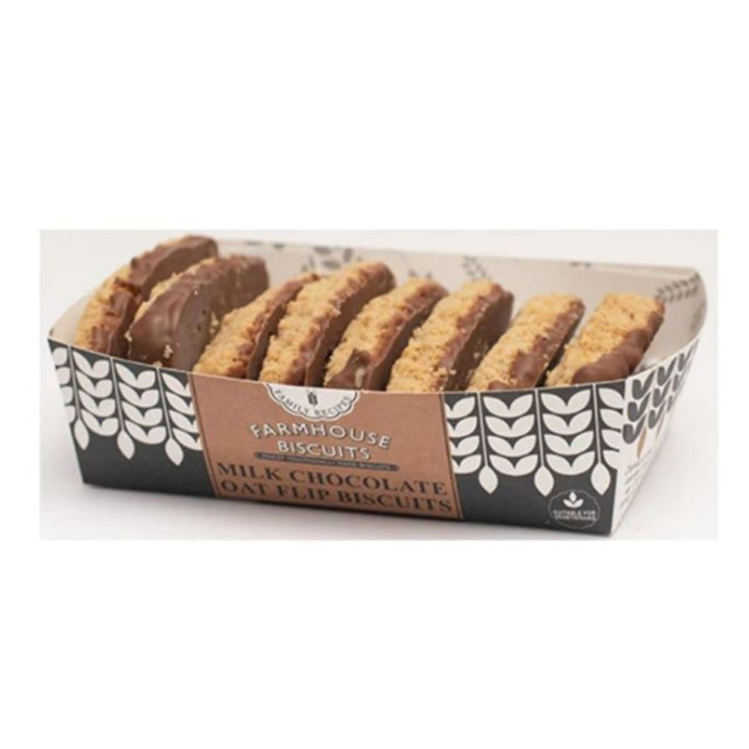 Farmhouse Biscuits Milk Chocolate Oat Flips 150g