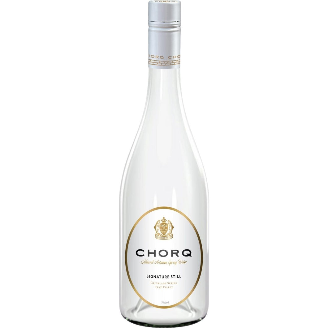Chorq Natural Artesian Spring Water - Signature Still Bottle 750ml