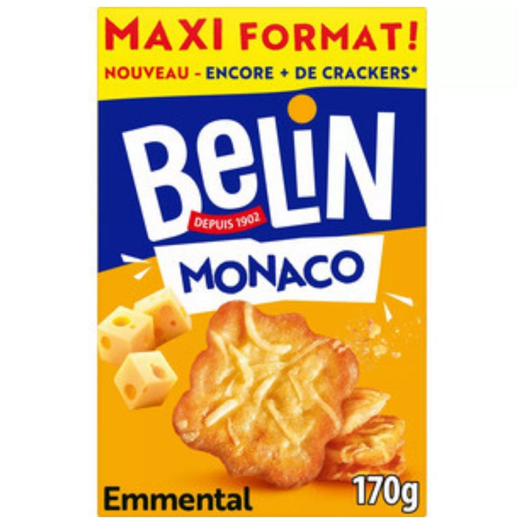 Crackers Monaco With Emmental 170g