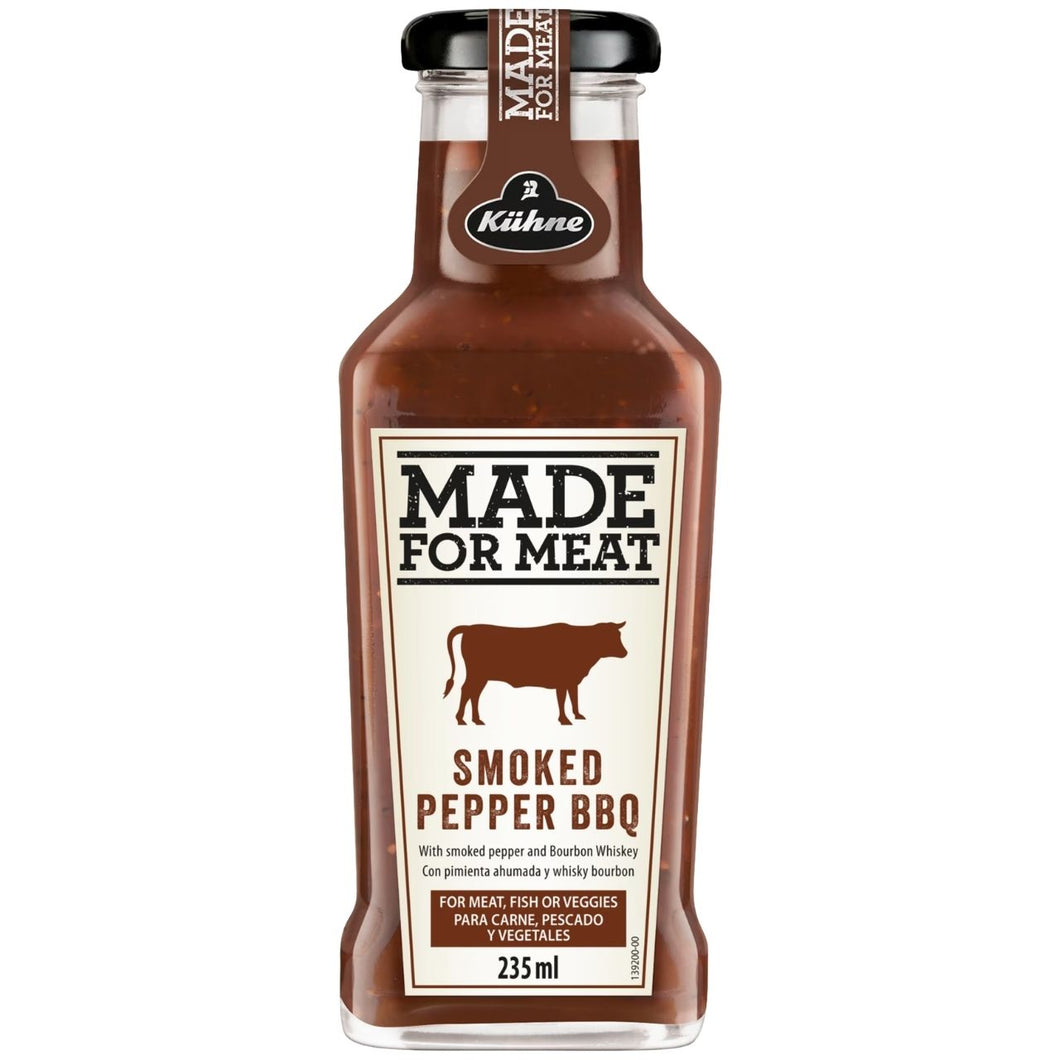 Kuhne Made for Meat - Smoked Pepper BBQ Style Sauce 235ml