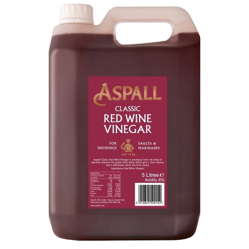 Aspall Classic Red Wine Vinegar 5L