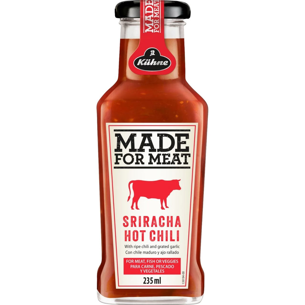 Kuhne Made for Meat - Sriracha Hot Chilli Style Sauce 235ml