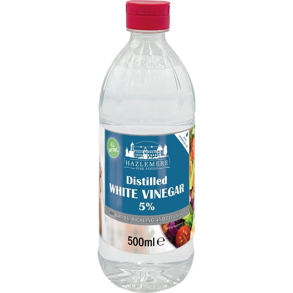 Hazlemere Fine Foods Distilled White Vinegar 5%   500ml