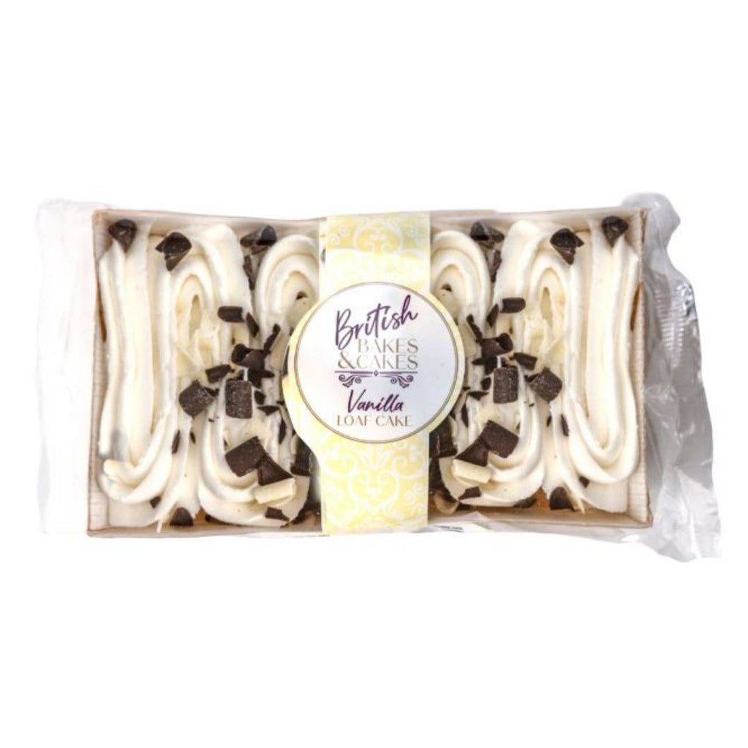 British Bakes & Cakes Iced Vanilla Loaf Cake 290g