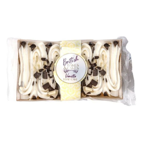 British Bakes & Cakes Iced Vanilla Loaf Cake 290g