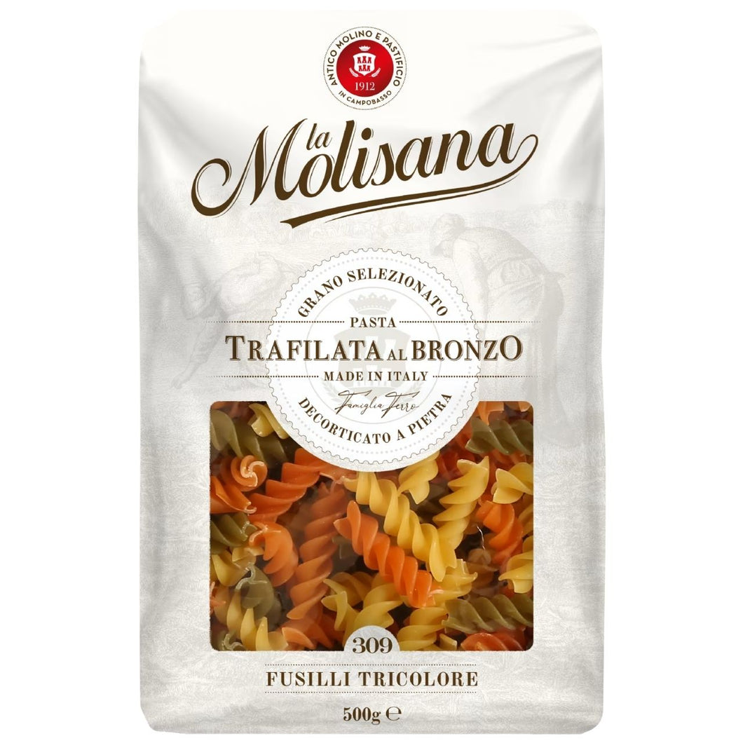 La Molisana Fusilli Tricolore Pasta 500g